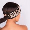 KITSCH Microfibre Spa Headband in Leopard